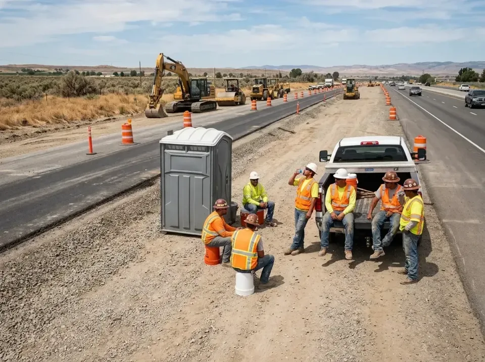highway-road-construction-crew-007 — frequently asked questions, Porta Potty and Restroom Rentals in Ladue, MO